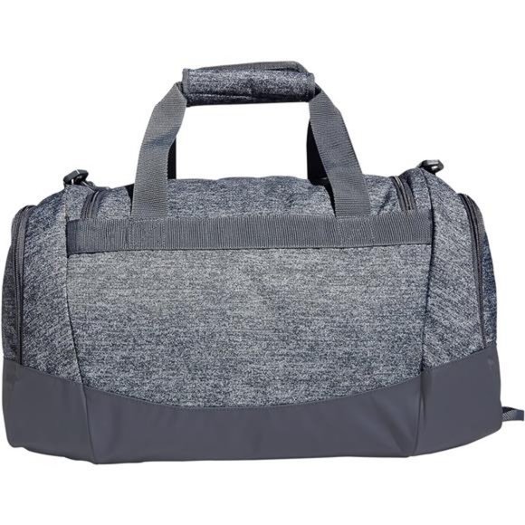 New Adidas Unisex Defender 4 Small Duffel Bag (Onix Grey/Rose Gold)‎ - Picture 5 of 6